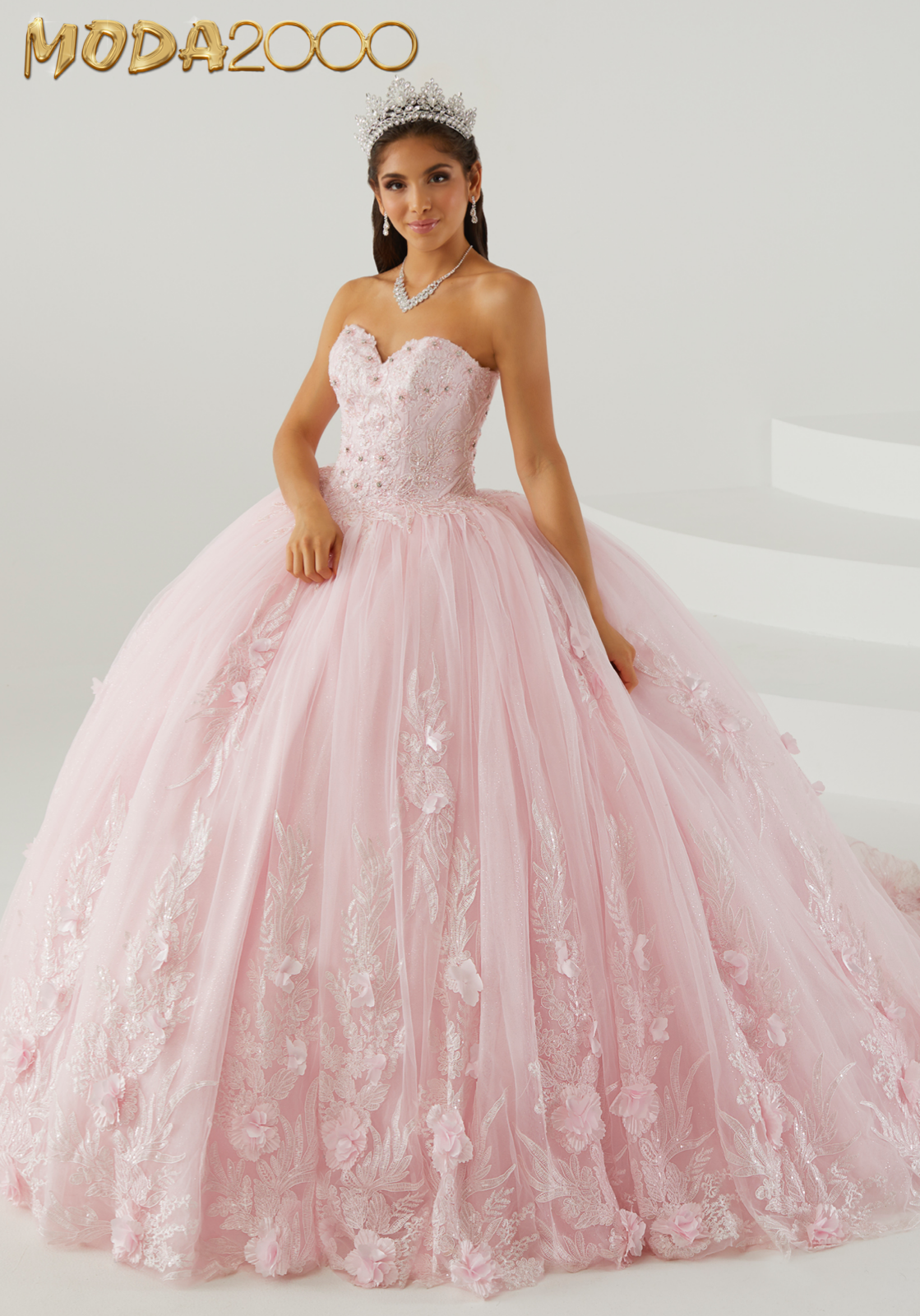 quince light pink dress